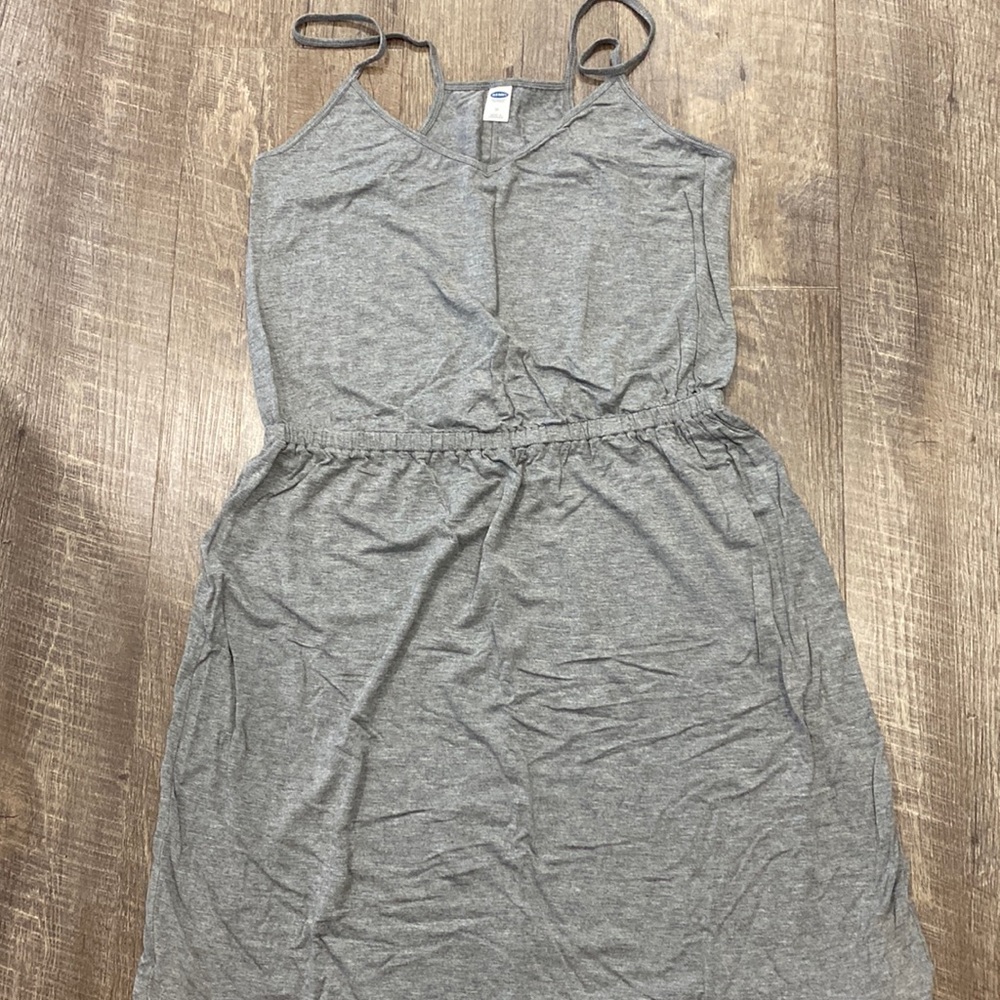 Old Navy grey jersey dress size medium